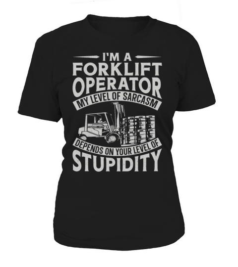 Certified Forklift Truck Operator Women's T-Shirt