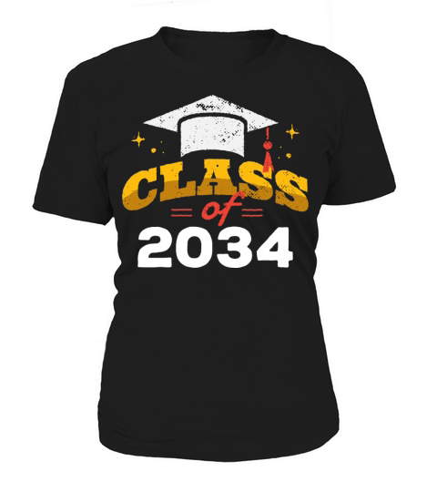 Class Of 2034 Funny Quote Pre-K Graduate Preschool Women's T-Shirt