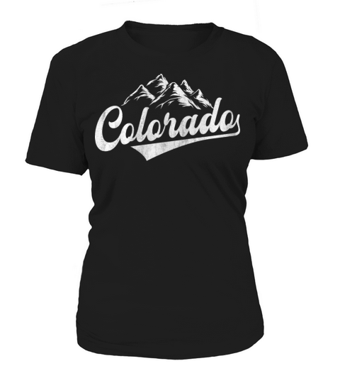 Colorado Baseball Fan Rocky Mountains T Shirt Women's T-Shirt