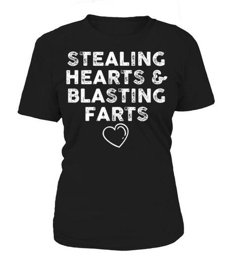FUNNY VALENTINES DAY Stealing Hearts and Blasting Women's T-Shirt