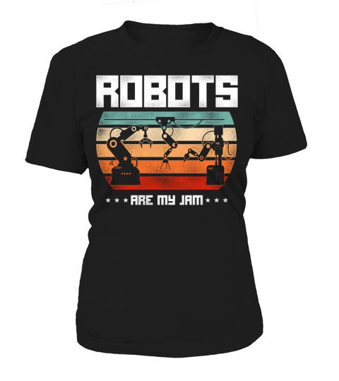 Robot Robotics Engineer Retro Women's T-Shirt