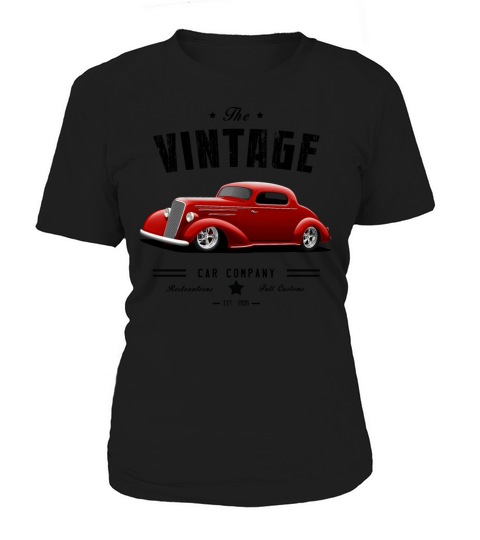 Vintage Hot Rod Cars Women's T-Shirt