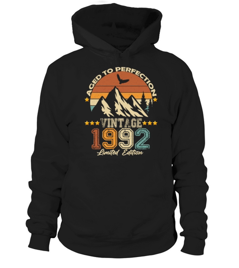 1992 vintage vintage retro birthday gift Hoodie Unisex