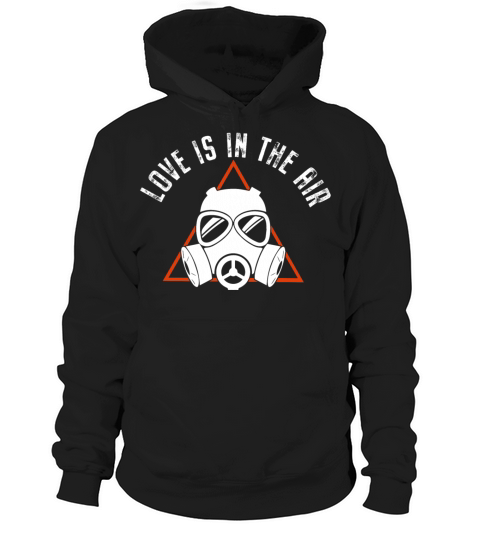 Anti Valentines Day Party Quote Love Is In The Air Hoodie Unisex