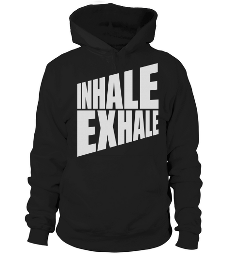 inhale exhale yoga quote Hoodie Unisex