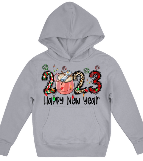 2023 Happy New Year Kids Hoodie