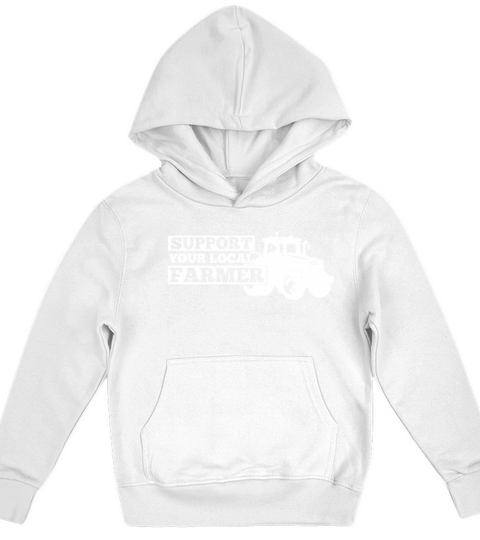 Farming Farmer Vintage Tractor Kids Hoodie