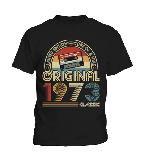 50th birthday vintage 1973 original 1973 classic Kids T-Shirt