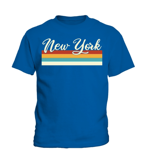 New York City - Retro - Vintage - United States Kids T-Shirt