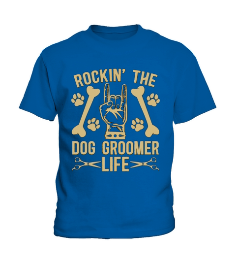 Pet Groomer Rockin Kids T-Shirt