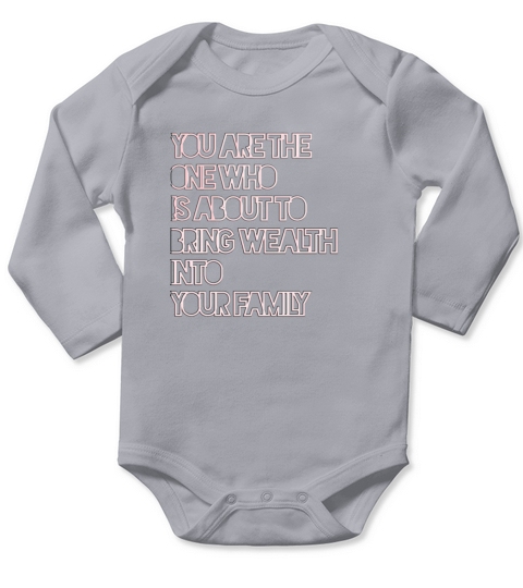 YOU ARE THE ONE Long Sleeve Baby One-Piece