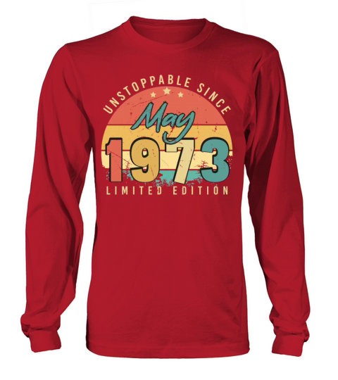 1973 May Vintage Long sleeved Unisex