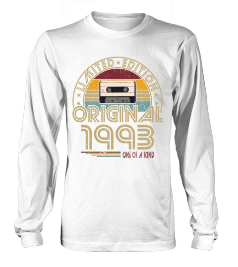 30th birthday vintage 1993 original 1993 Long sleeved Unisex