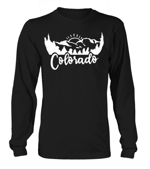 Retro Vintage Mountains Nature Hiking Long sleeved Unisex