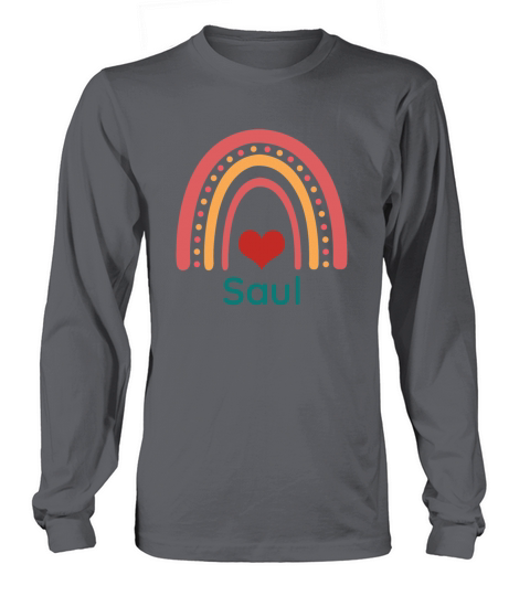 Saul Vintage Boho Rainbow Long sleeved Unisex