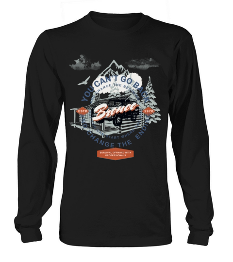 vintage ford bronco Long sleeved Unisex