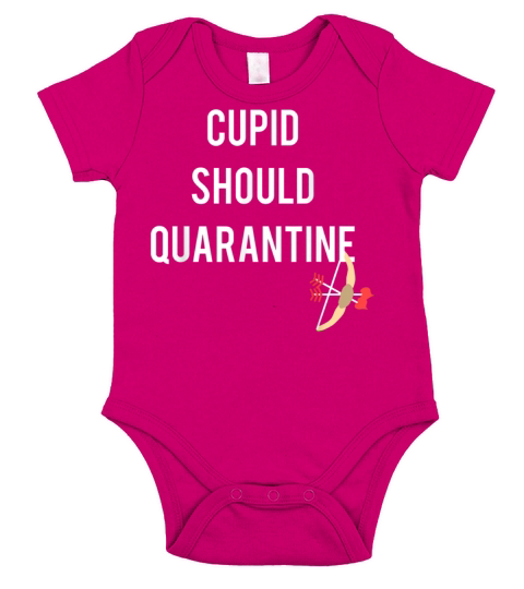 Anti Valentines Day Quarantine For Breakups or Sin Short Sleeve Baby One-Piece
