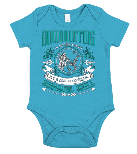 Bowhunting Is Not Just A Bow Arrow Sport Bowhunter Short Sleeve Baby One-Piece