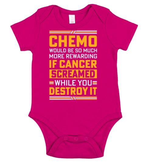Chemo would be so much more rewarding if Cancer Sc Short Sleeve Baby One-Piece