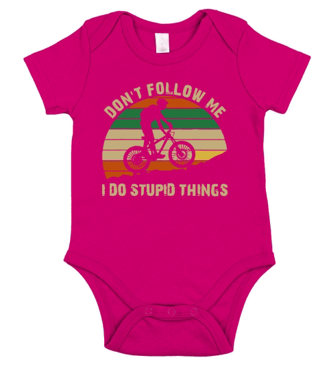 Funny Motorbike Vintage Retro Short Sleeve Baby One-Piece