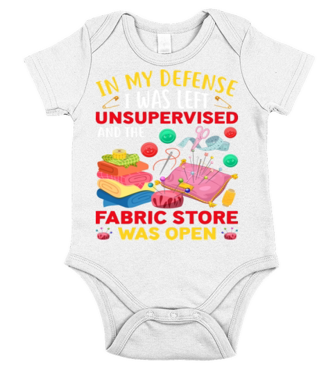 Funny Quilting Gift Short Sleeve Baby One-Piece