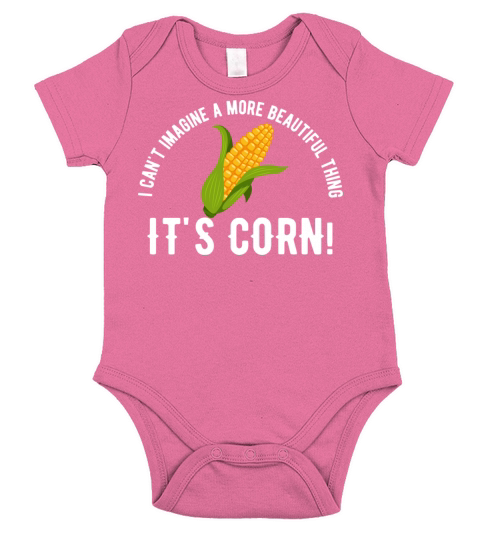 Funny Quote Its Corn Meme i Cant Short Sleeve Baby One-Piece