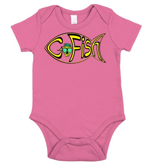 GO Fish - funny fishing quotes Short Sleeve Baby One-Piece