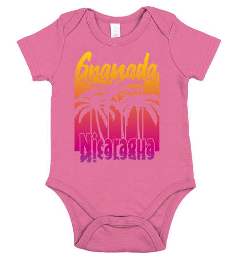 Granada Nicaragua Short Sleeve Baby One-Piece
