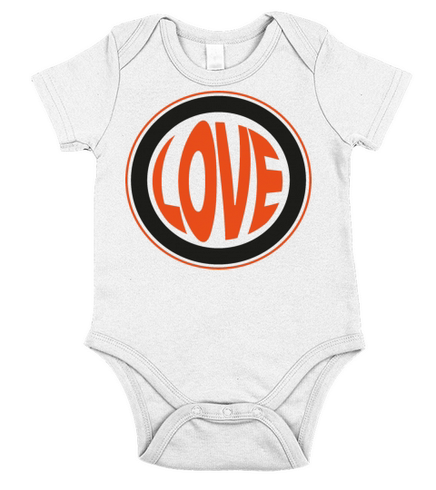 love text design Short Sleeve Baby One-Piece