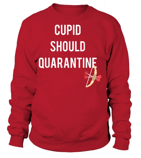 Anti Valentines Day Quarantine For Breakups or Sin Sweatshirt Unisex