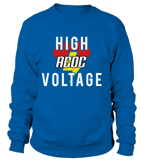 High Voltage ACDC Design Sweatshirt Unisex