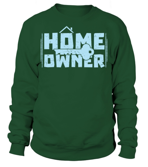 Home Owners Vintage Distressed Key Sweatshirt Unisex