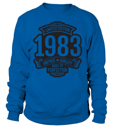 Limited edition 1983 vintage quality Sweatshirt Unisex