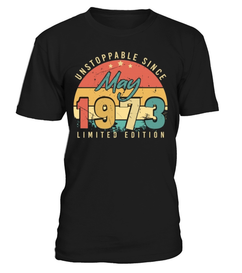 1973 May Vintage T-Shirt Unisex
