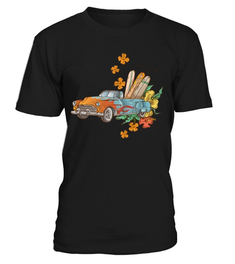 60s Classic Car Surfer T-Shirt Unisex