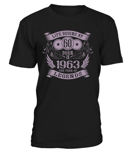 60th Birthday 1963 Vintage Birthday Saying T-Shirt Unisex