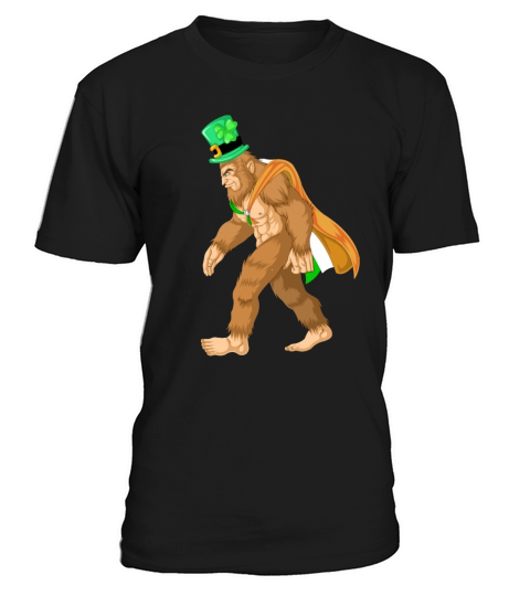 bigfoot st patricks day T-Shirt Unisex