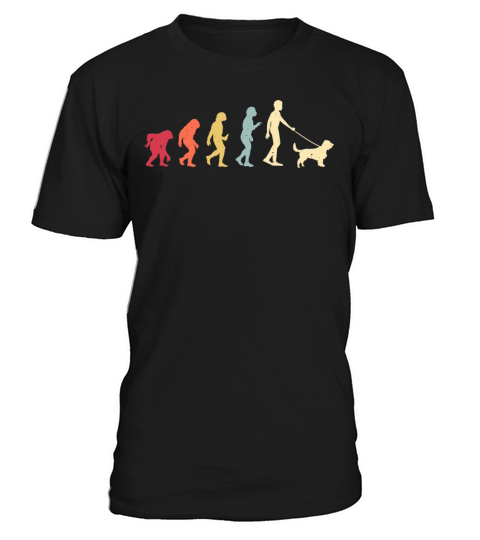 Field Spaniel Evolution Retro Vintage T-Shirt Unisex