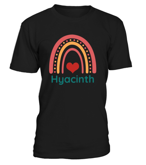 Hyacinth Vintage Boho Rainbow T-Shirt Unisex