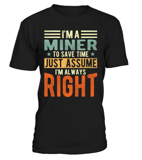 Miner T-Shirt Unisex