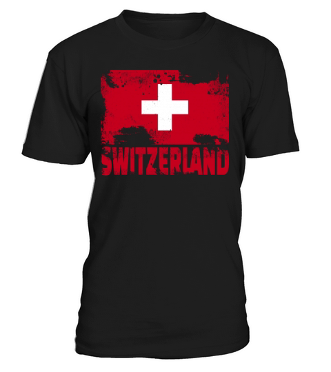 Switzerland Flag Vintage Distressed Swiss Grunge T T-Shirt Unisex
