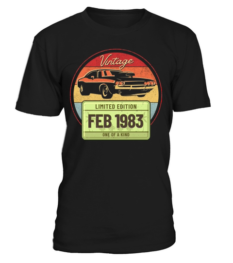 Vintage February 1983 T-Shirt Unisex