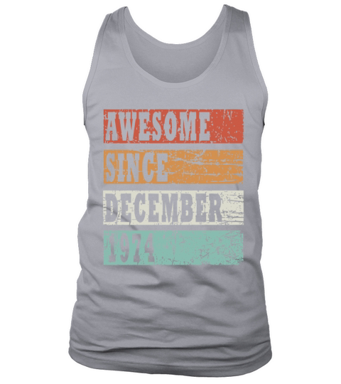 born 1974 December vintage gift Tank Top Unisex