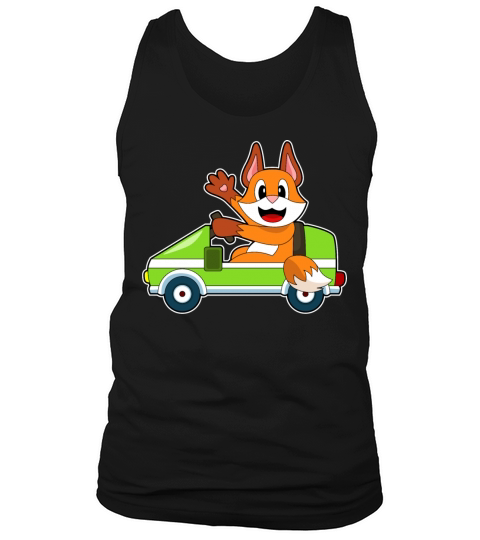 Fox Car Tank Top Unisex