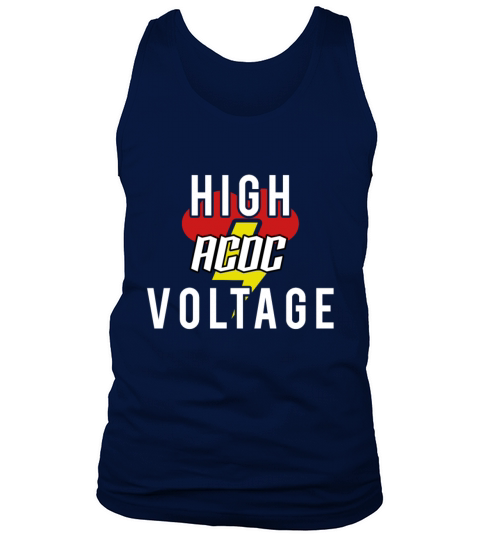 High Voltage ACDC Design Tank Top Unisex