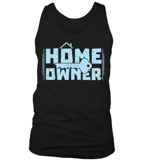 Home Owners Vintage Distressed Key Tank Top Unisex