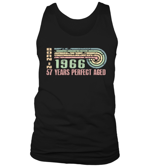 Legends Are Born In 1966 57 Years Old 57th Tank Top Unisex