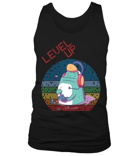 Level Up Gamer Video Games Retro Vintage Gaming Ga Tank Top Unisex