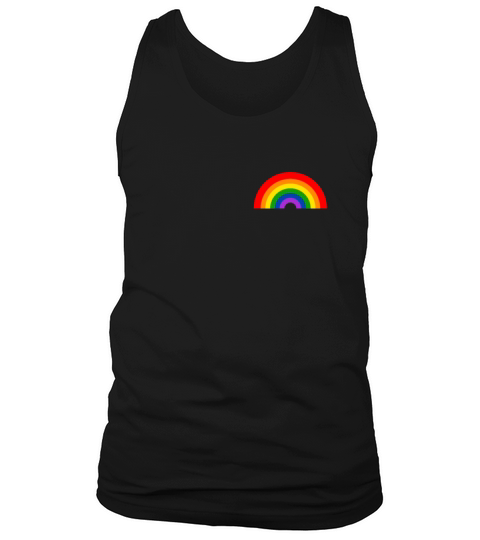 LGBT Rainbow Flag Pocket Tank Top Unisex