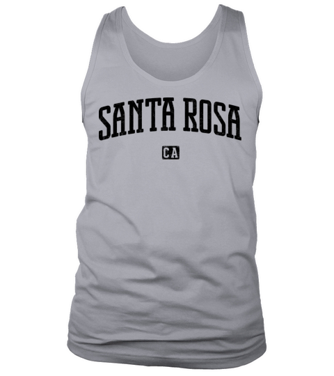 Santa Rosa California Vintage Tank Top Unisex